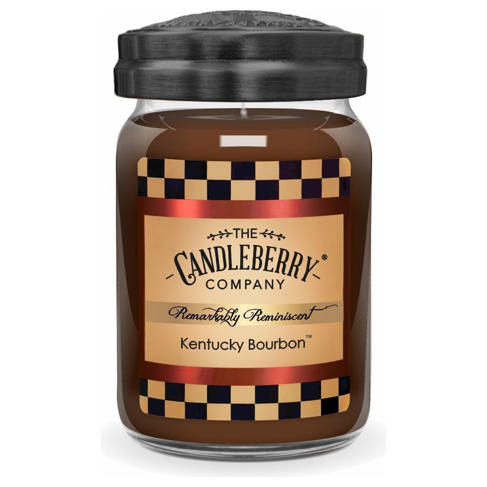 The Candleberry Co. Kentucky Bourbon™, Large Jar Candle