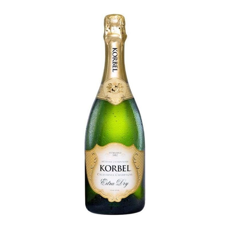 Korbel Sparkling California Extra Dry Champagne 750ml