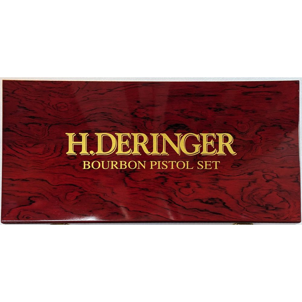 H.Deringer Bourbon Whiskey Pistol Set 2x200 ml