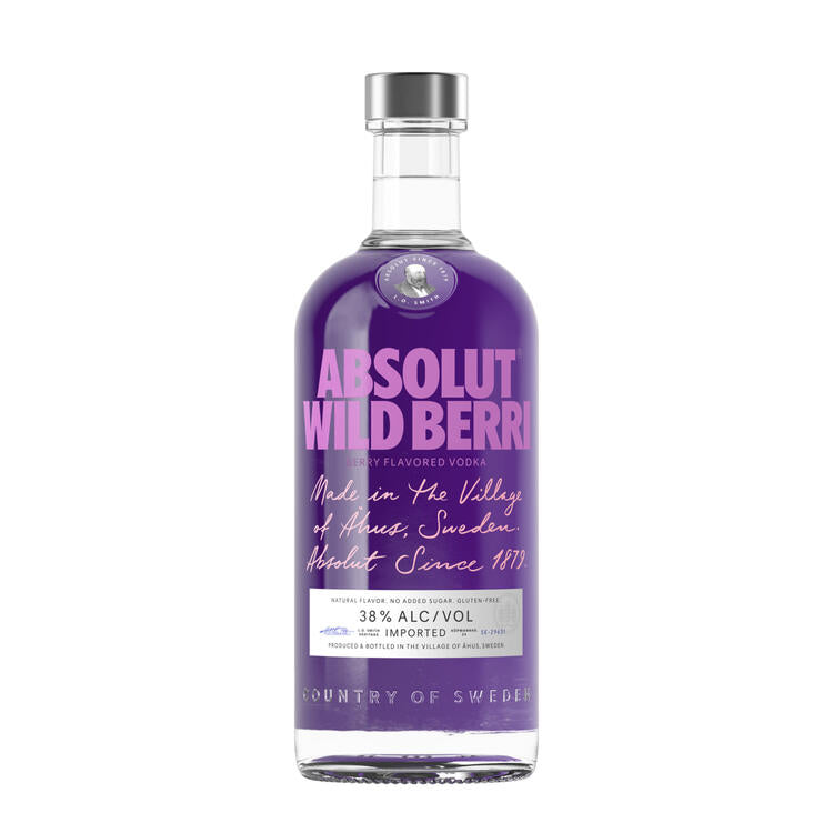 Absolut Wild Berri | Berry Vodka – Wooden Cork