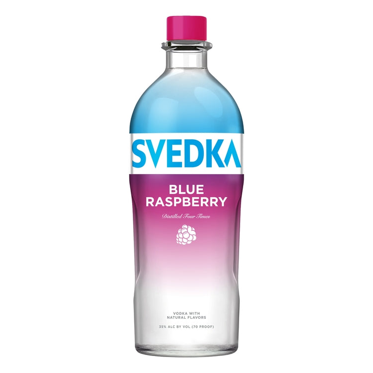 Svedka Blue Raspberry | Flavored Vodka – Wooden Cork