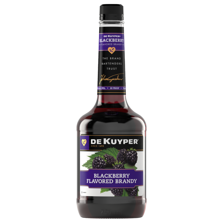 DeKuyper Blackberry Brandy | 60 Proof – Wooden Cork