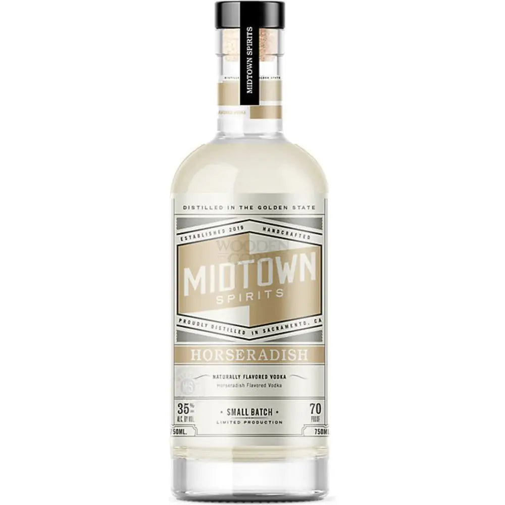 Midtown Spirits Horseradish Small Batch Naturally Flavored Vodka 750 ML Vodka