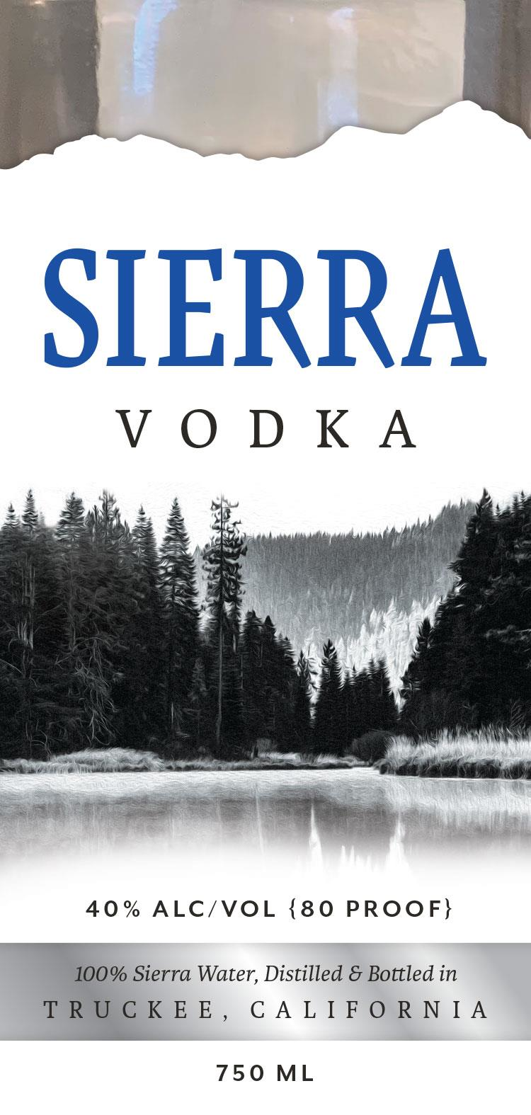 Old Trestle Sierra Vodka | California – Wooden Cork