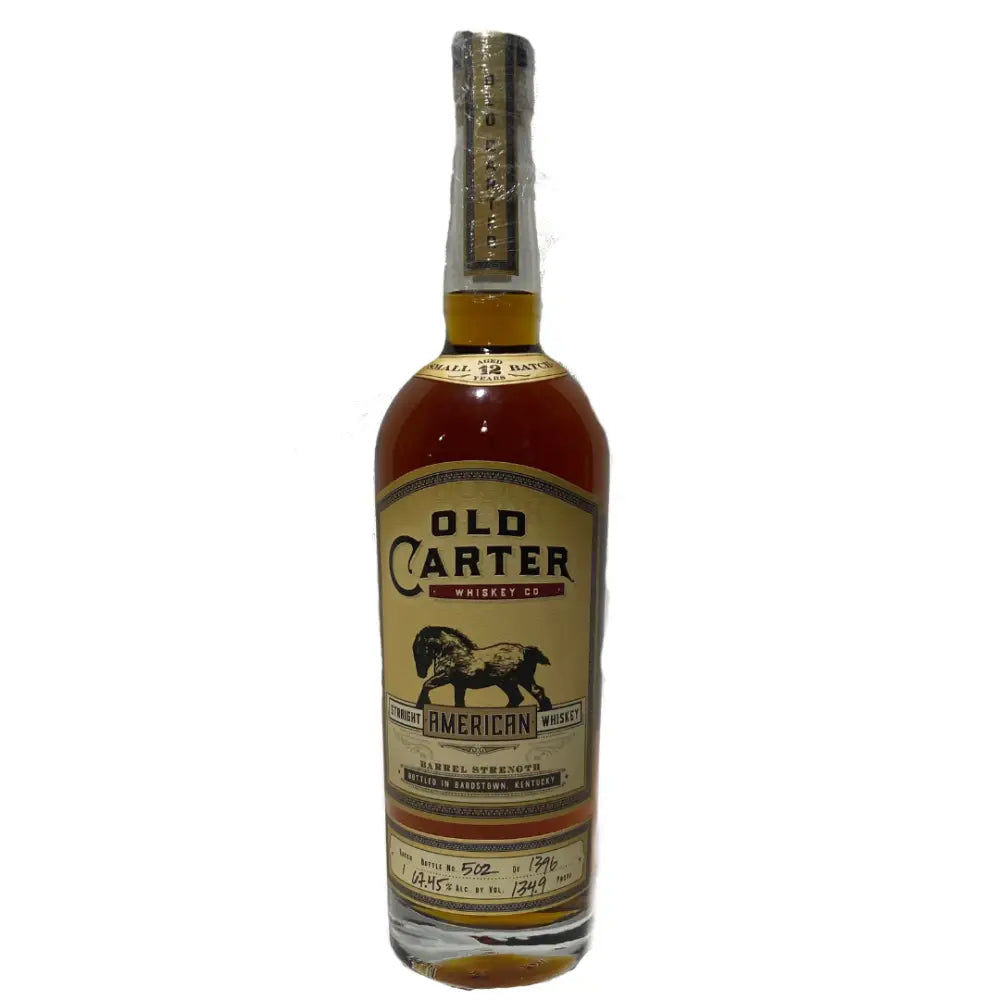 Old Carter Batch 1 12 Year Old Straight American Whiskey 750ml American Whiskey
