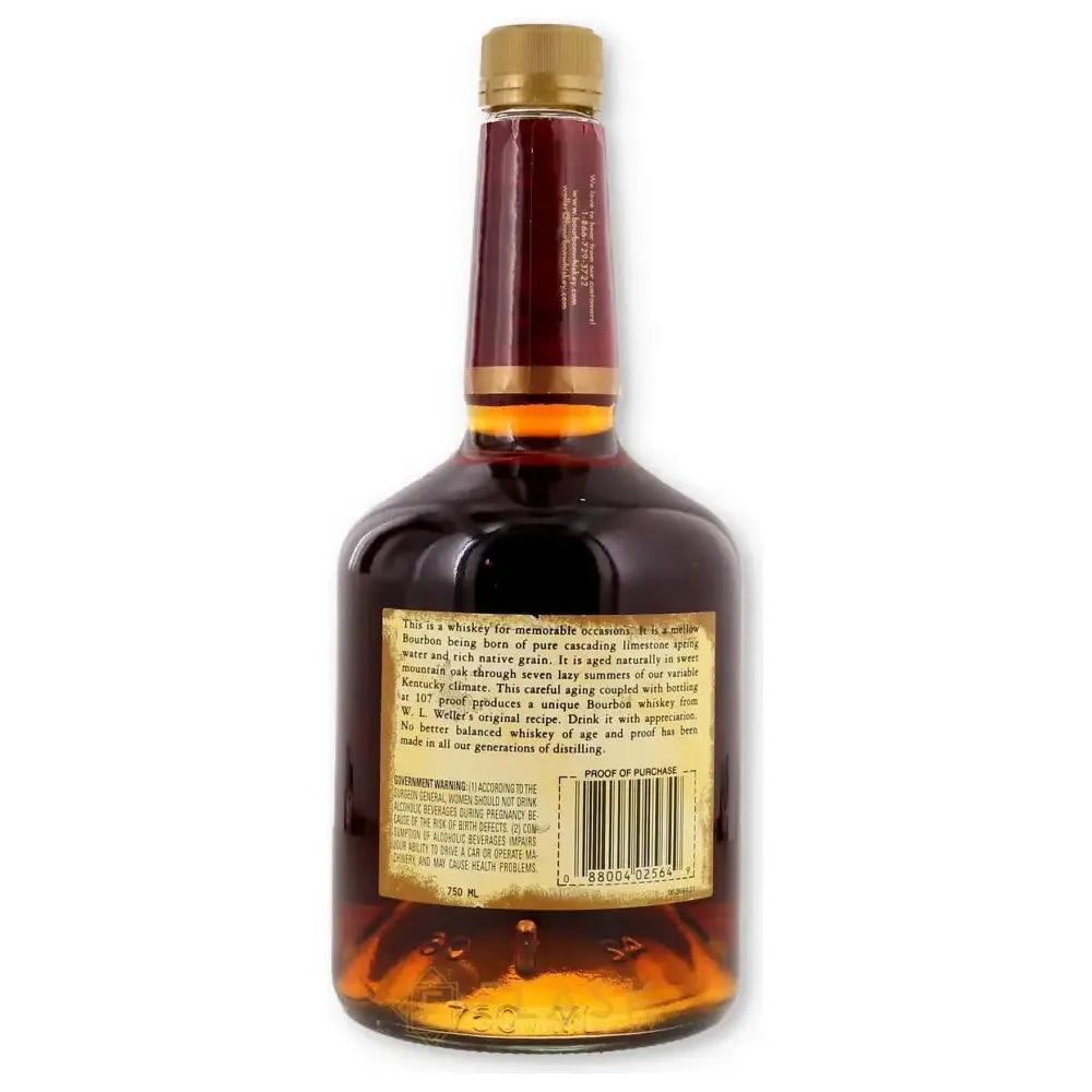 Old Weller Antique Original 107 Brand 7 Year Old Bourbon 2008 Squat Bottle Bourbon