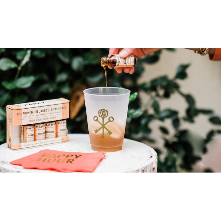 Pappy Van Winkle Bourbon Barrel-Aged Old Fashioned Mix: Single Serve 5-Pack