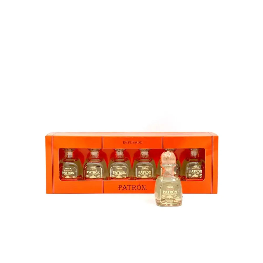 Patron Reposado Tequila 50ml 6 Pack Reposado Tequila