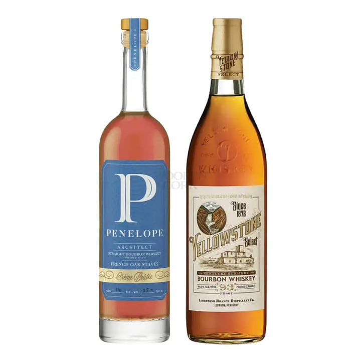 Penelope Architect Crème Brulee & Yellowstone Select Bourbon Bundle American Whiskey