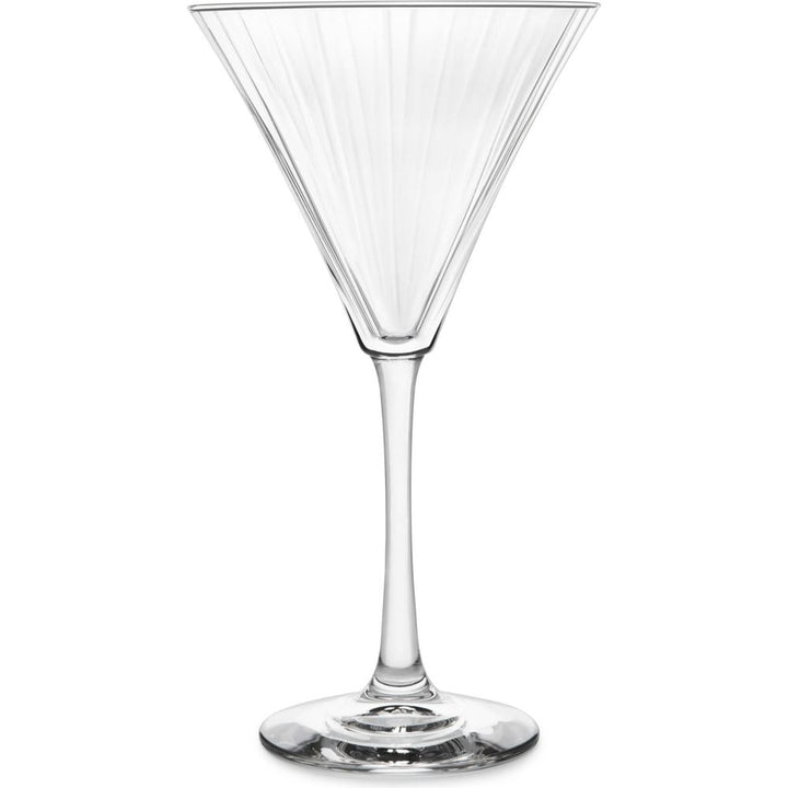 Libbey Paneled Martini Glasses, 9.5-ounce, Set of 4