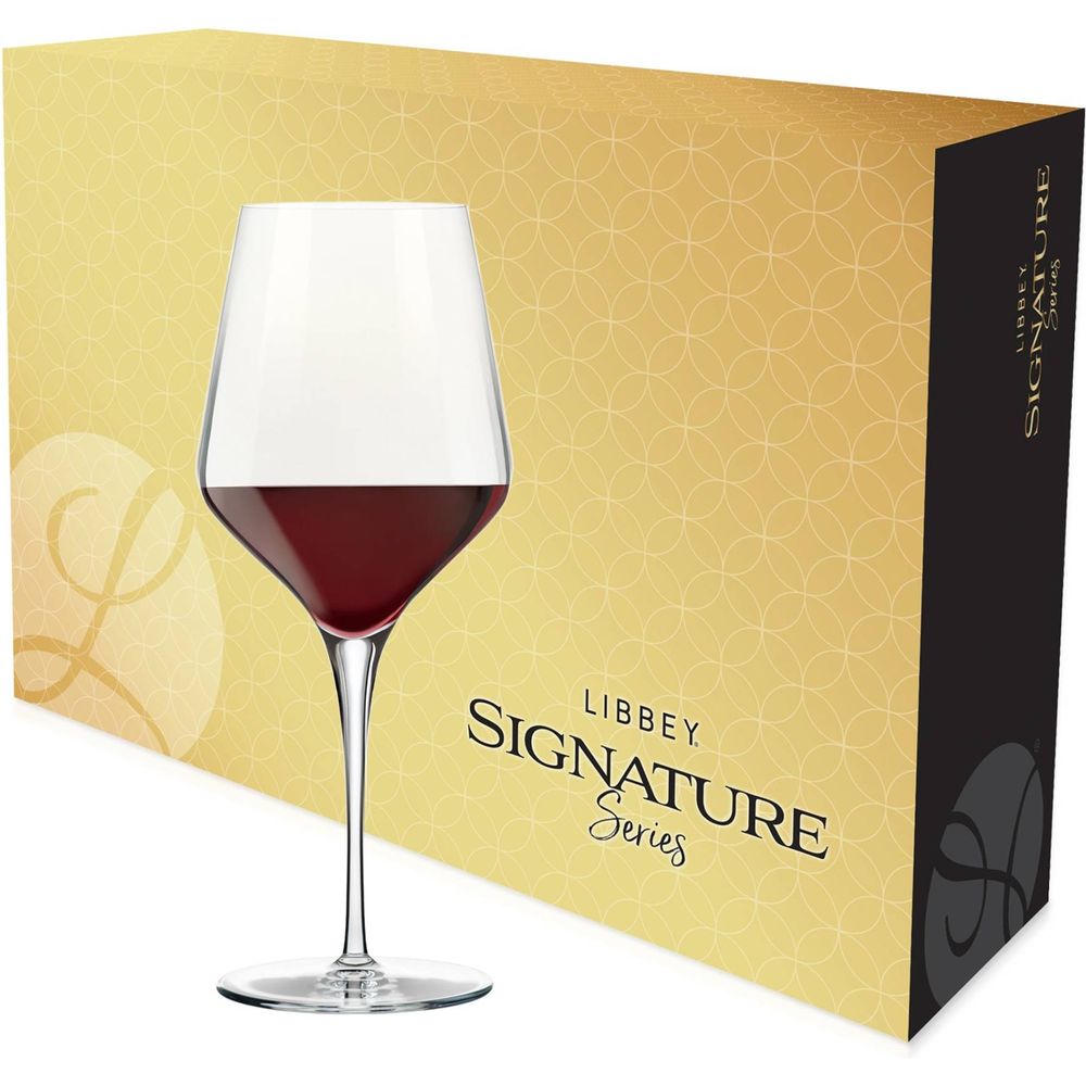 Libbey Signature Greenwich All-Purpose Wine Gift Set of 4, 16-ounce