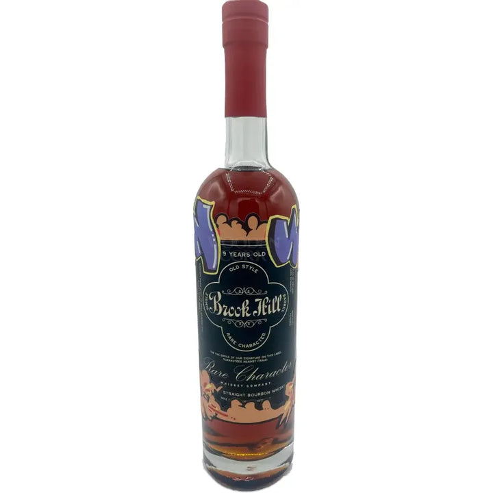 Rare Character Brook Hill Bourbon WHISKEY WISEMAN 9 Year 140.58 Proof Bourbon