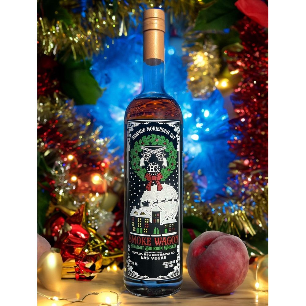 Smoke Wagon Straight Bourbon Christmas 2023 Limited Edition