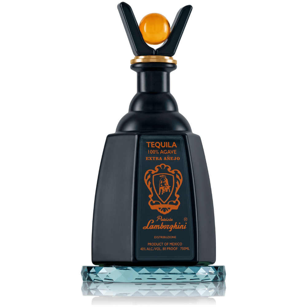 Tequila Patrizia Lamborghini Extra Añejo 100% Agave – Wooden Cork