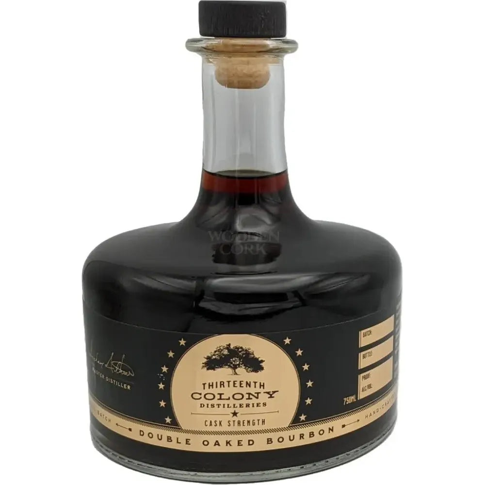 Thirteenth Colony Cask Strength Double Oaked Bourbon - Available at Wooden Cork