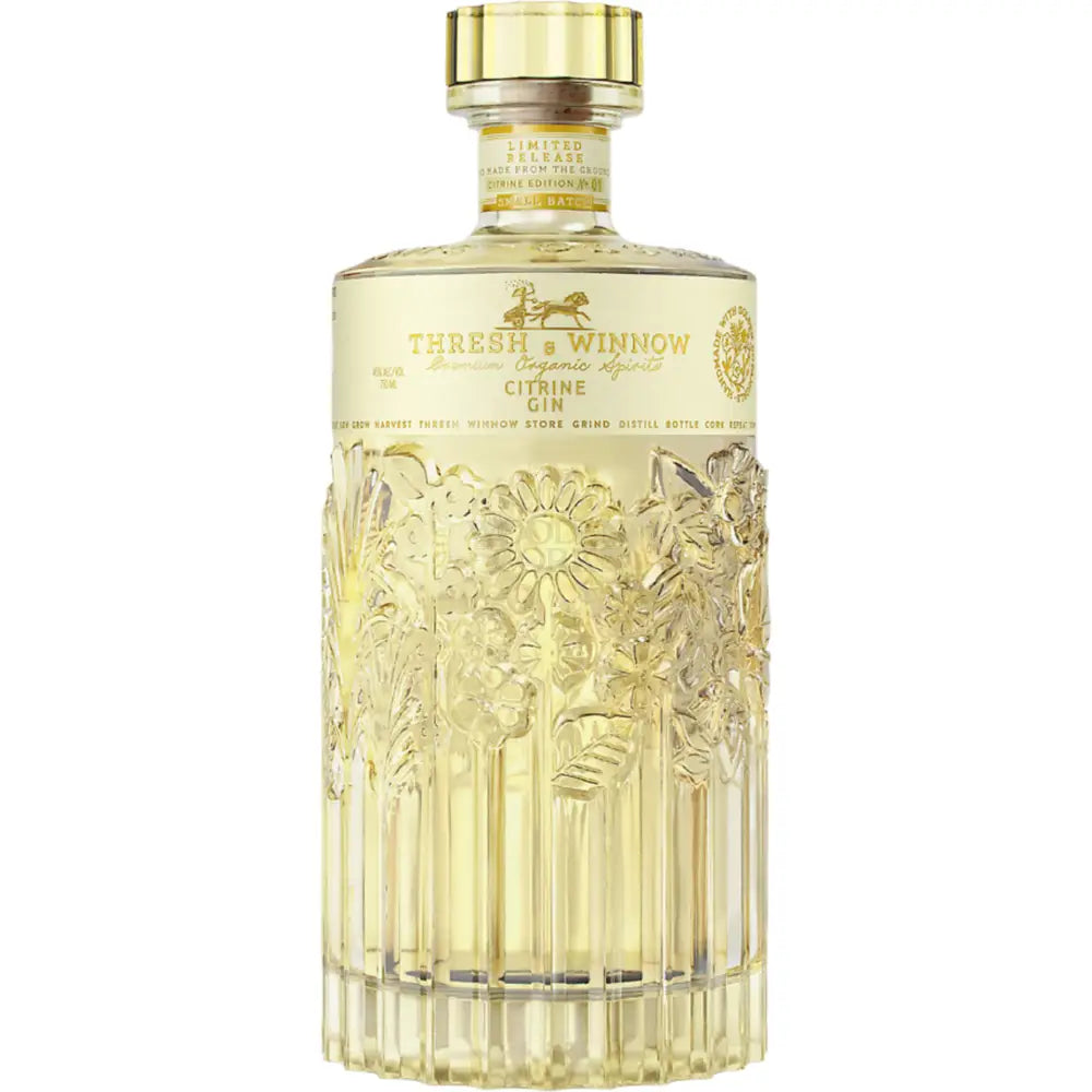 Thresh & Winnow Dry Gin Citrine Small Batch Limited Release 750 ML Gin