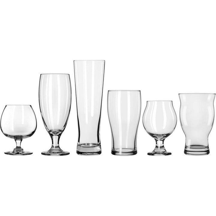 Libbey Craft Brews Assorted Beer Glasses, Set of 6