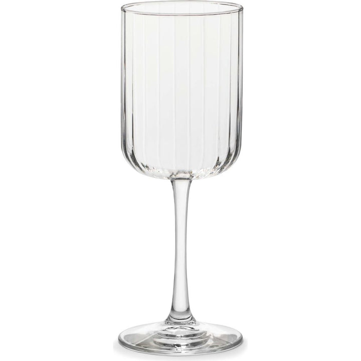 Libbey Paneled All Purpose Wine Glasses, 13.5-ounce, Set of 4