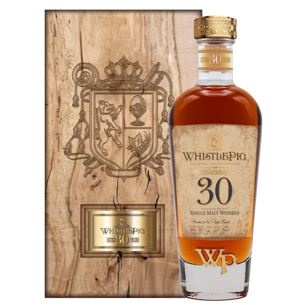 WhistlePig 30 Year The BigShəBàng Whiskey Rye Whiskey