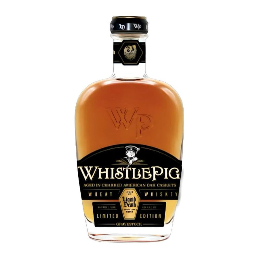 WhistlePig x Liquid Death Gravestock Wheat Whiskey Limited Edition