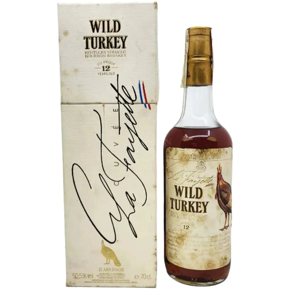 Wild Turkey 12 Year 101 Proof Cuvée La Fayette 1991 | French Wild Turkey 12 Year 101 Proof Cuvée La Fayette 1991 | French