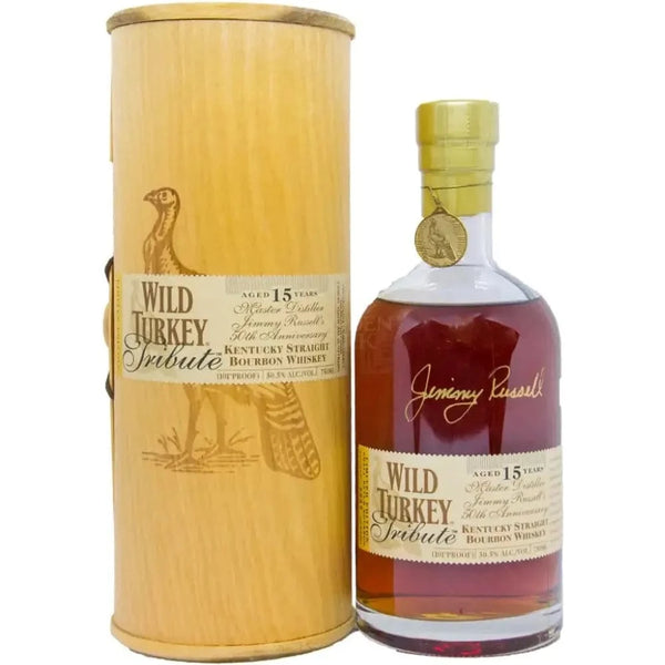 Wild Turkey Tribute 15 Year Old Jimmy Russell 50th Anniversary