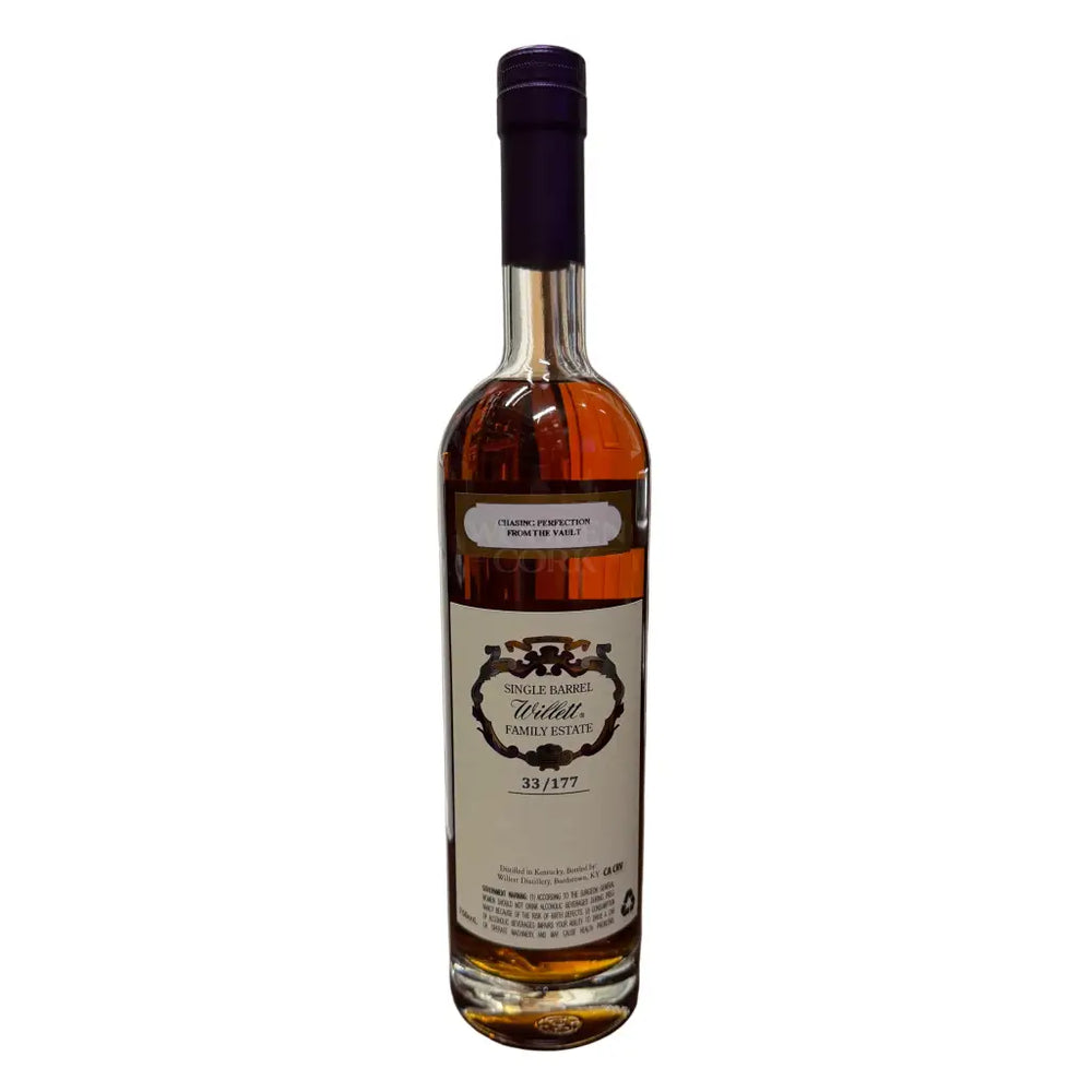 Willett Single Barrel Bourbon 14 Year Old Barrel #1222 113.8 Proof - Sourced Distillate Wooden Cork Selection Bourbon