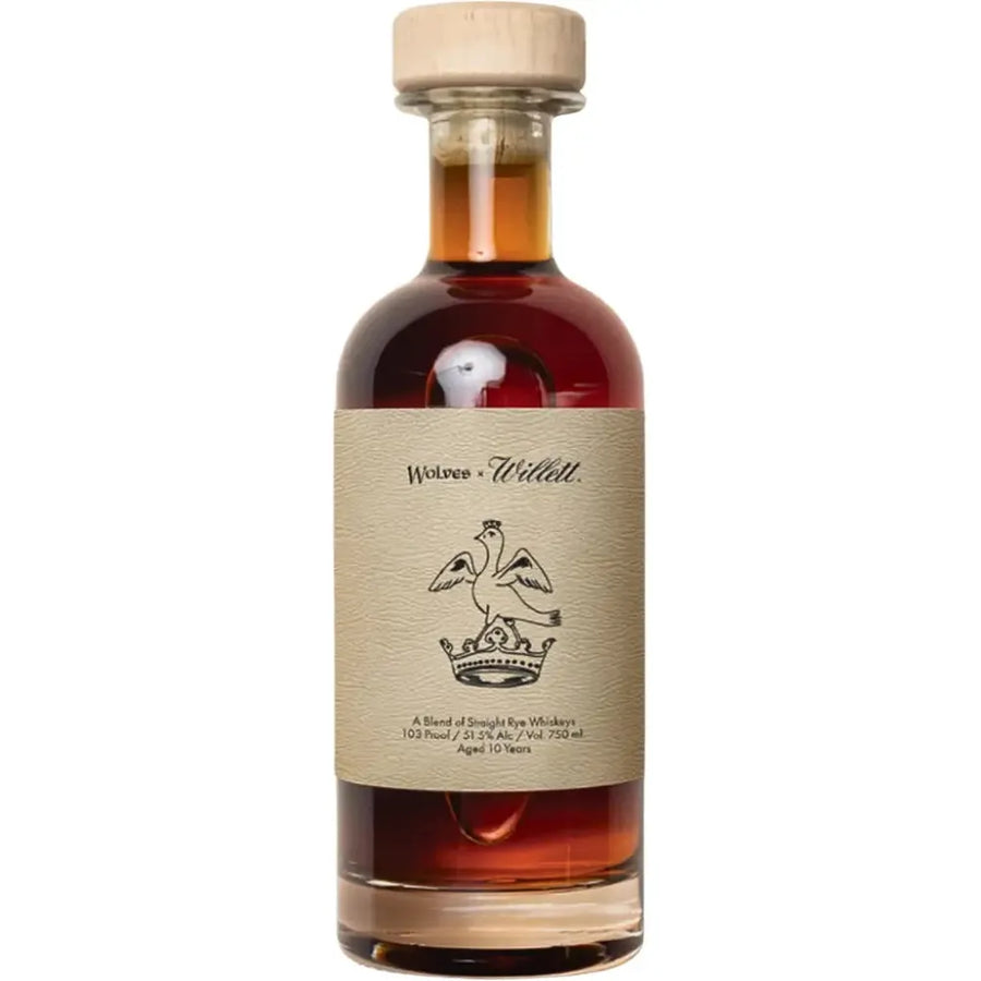 Wolves X Willett Family Estate 10 Year Old Batch #3 Whiskey