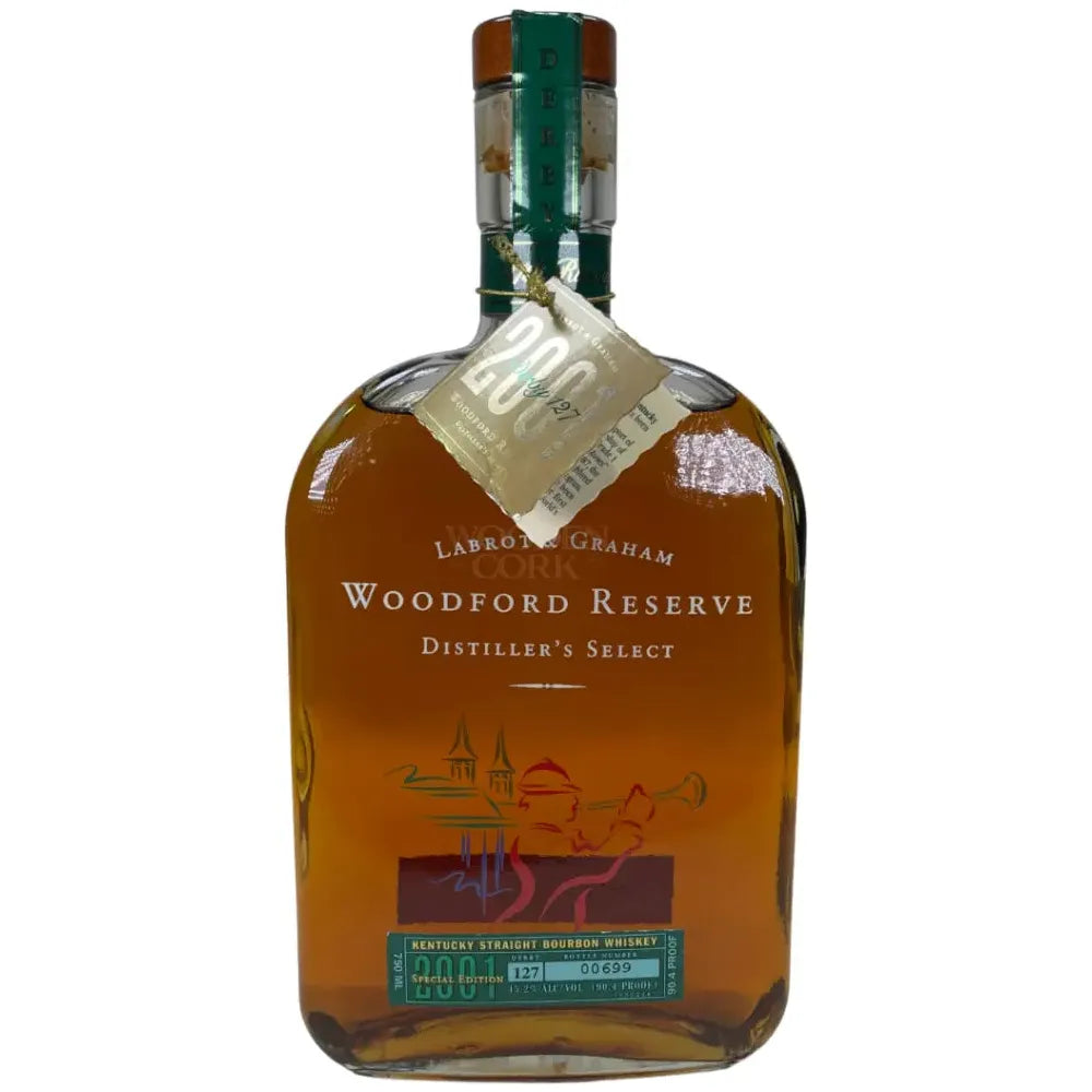 Woodford Reserve 2001 Kentucky Derby Edition #127 Straight Bourbon Whiskey 1L Bourbon