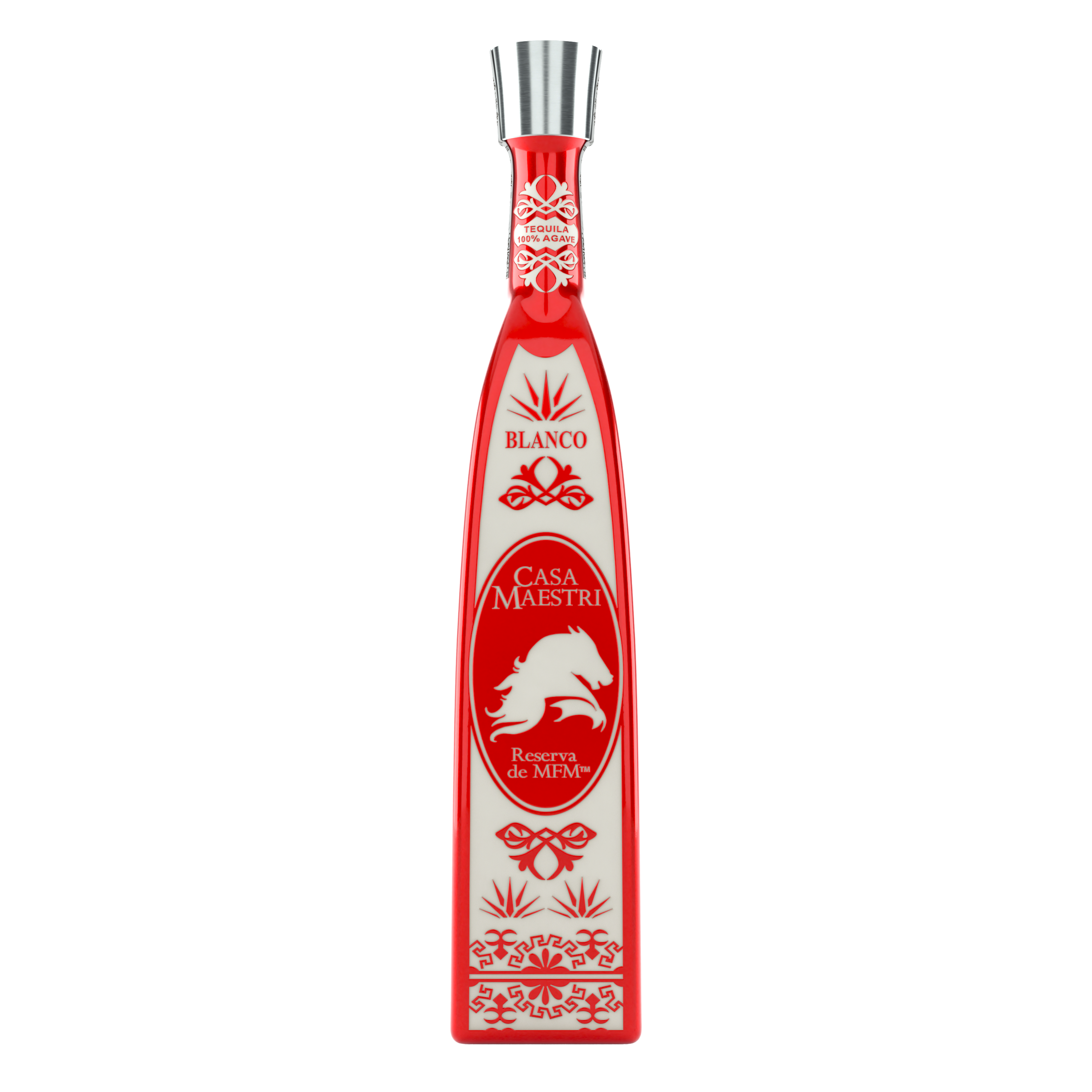 Casa Maestri Blanco Tequila | Ceramic – Wooden Cork