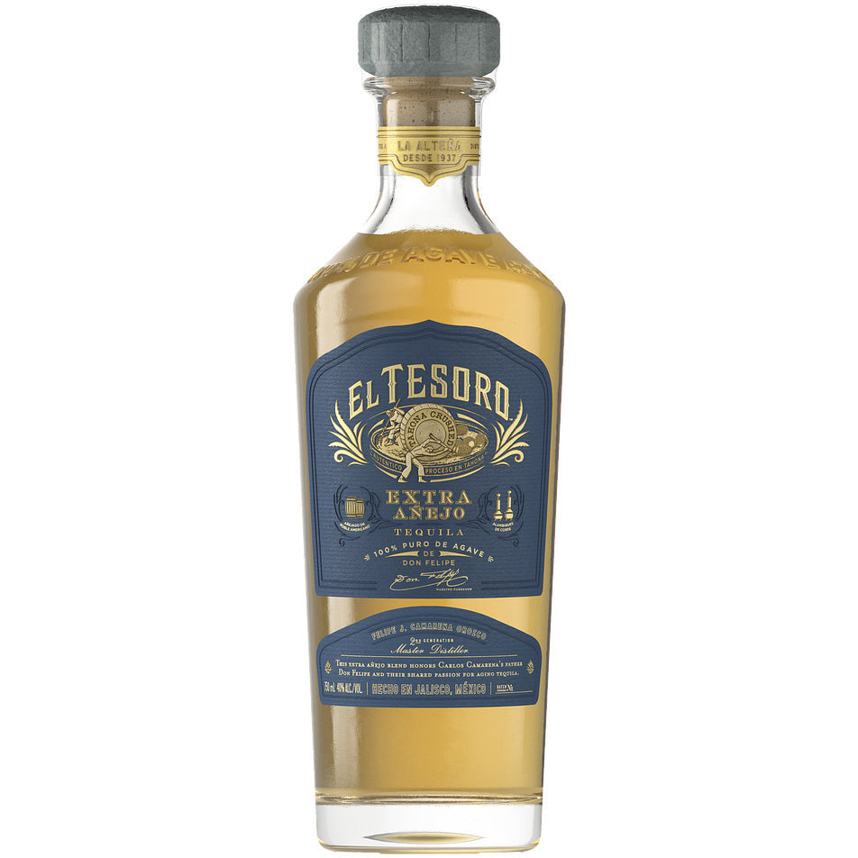 El Tesoro Extra Añejo Tequila 750 ml