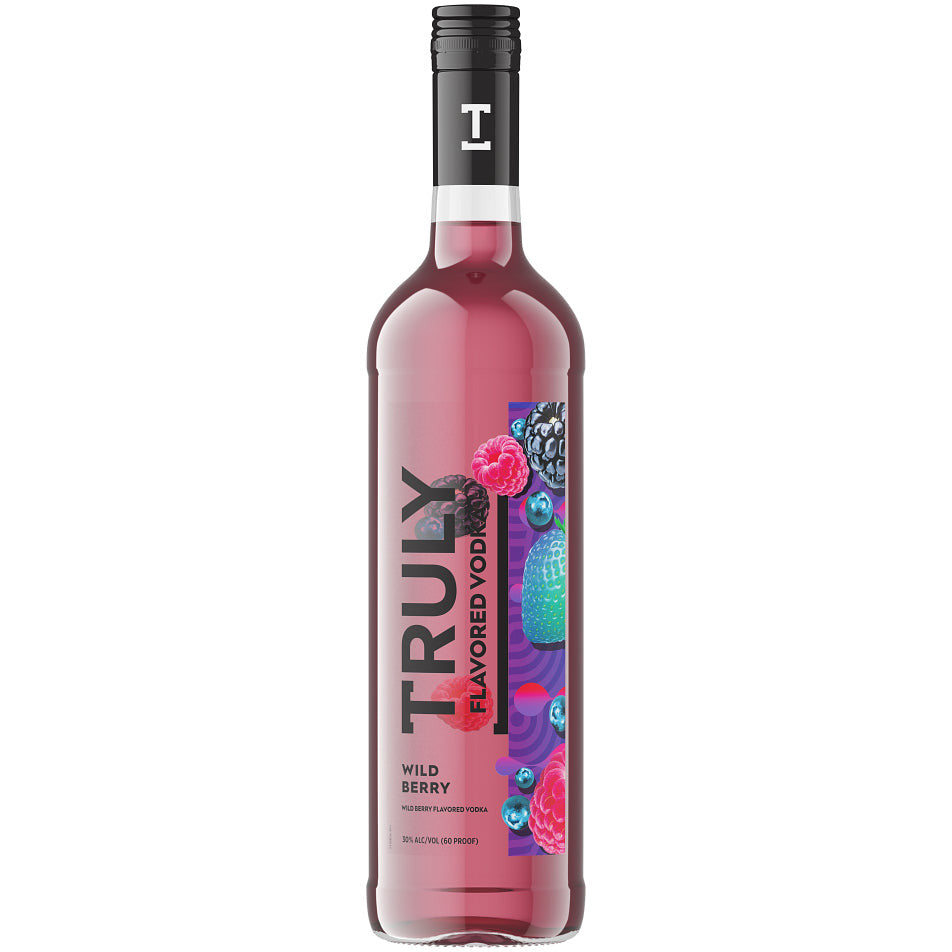 Truly Wild Berry Flavored Vodka 750 Ml Wooden Cork 8781