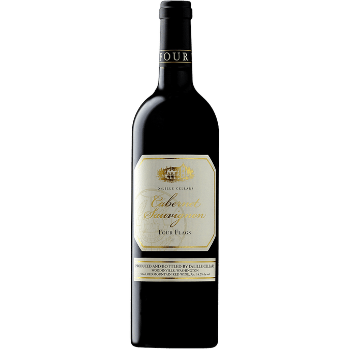 Delille Cellars Cabernet Sauvignon Four Flags Red Mountain - Available at Wooden Cork