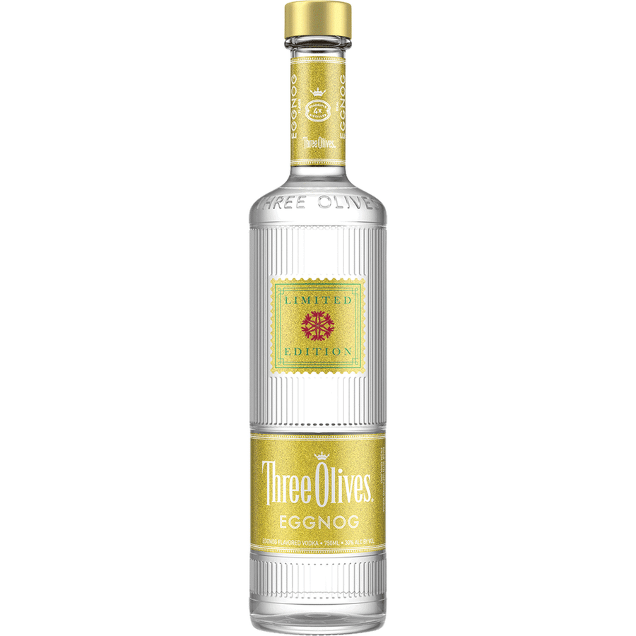 Three Olives Eggnog Vodka - Available at Wooden Cork