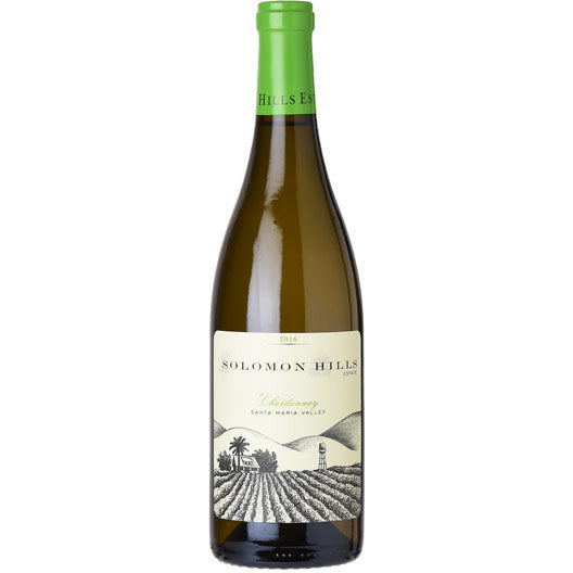 Solomon Hills Estate Chardonnay Solomon Hills Vineyard Santa Maria Valley - Available at Wooden Cork
