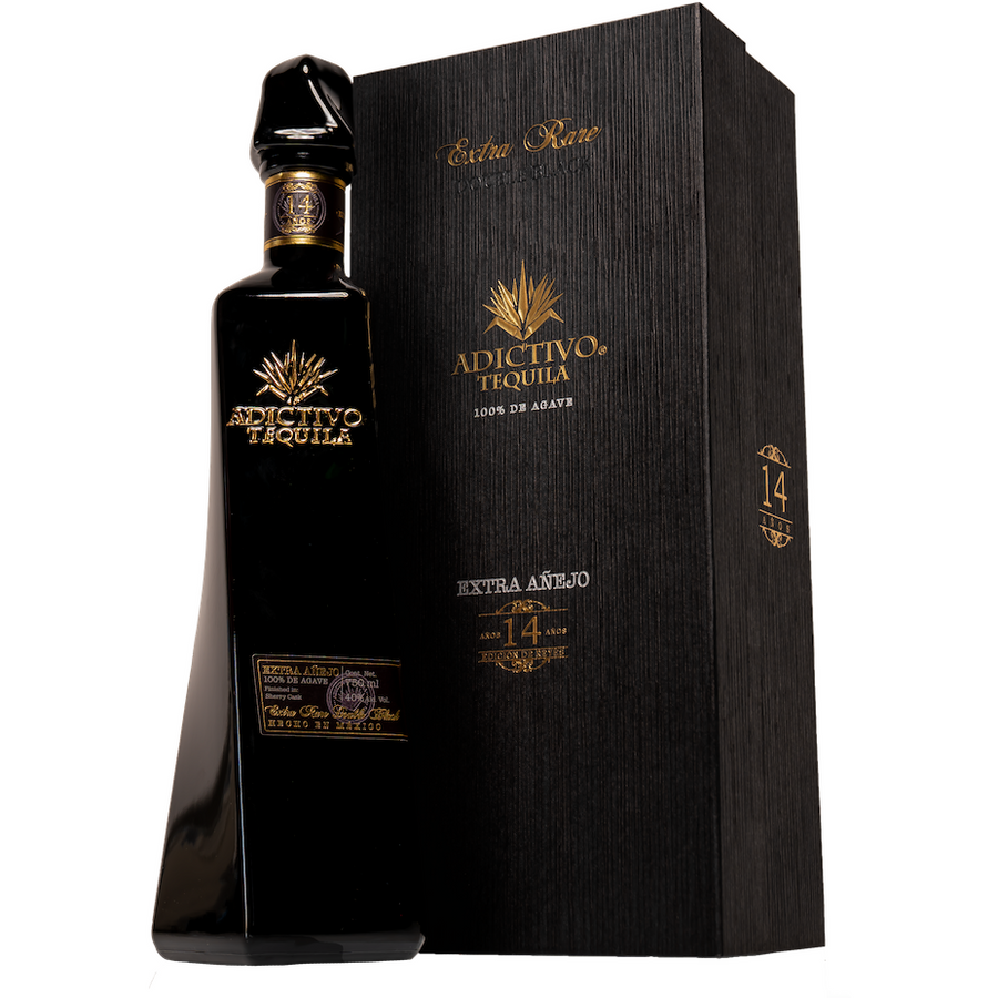Adictivo Extra Rare Black Edition Extra Anejo Tequila 14 Years - Available at Wooden Cork