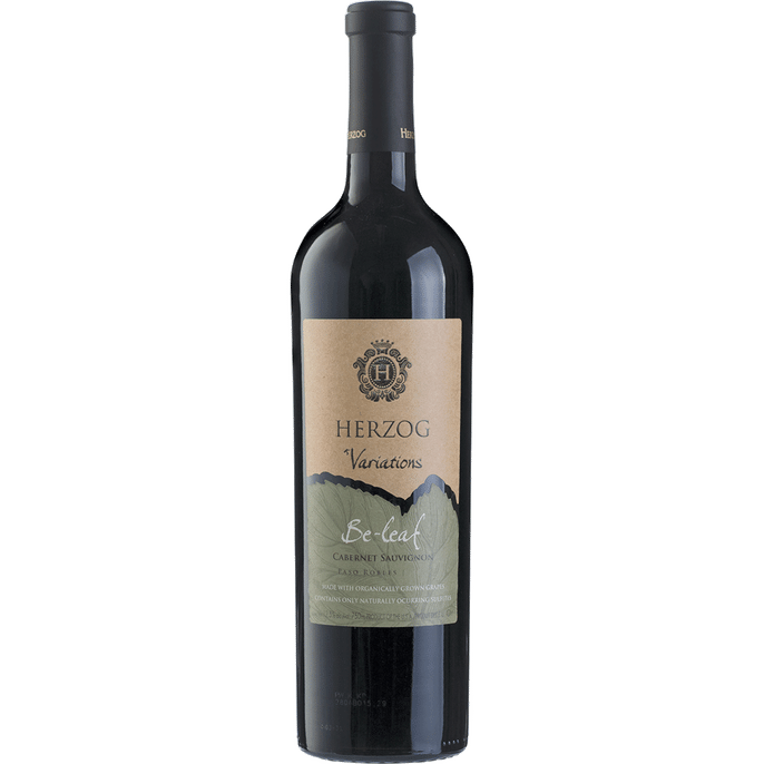 Herzog Cabernet Sauvignon Variations Be-Leaf Paso Robles - Available at Wooden Cork