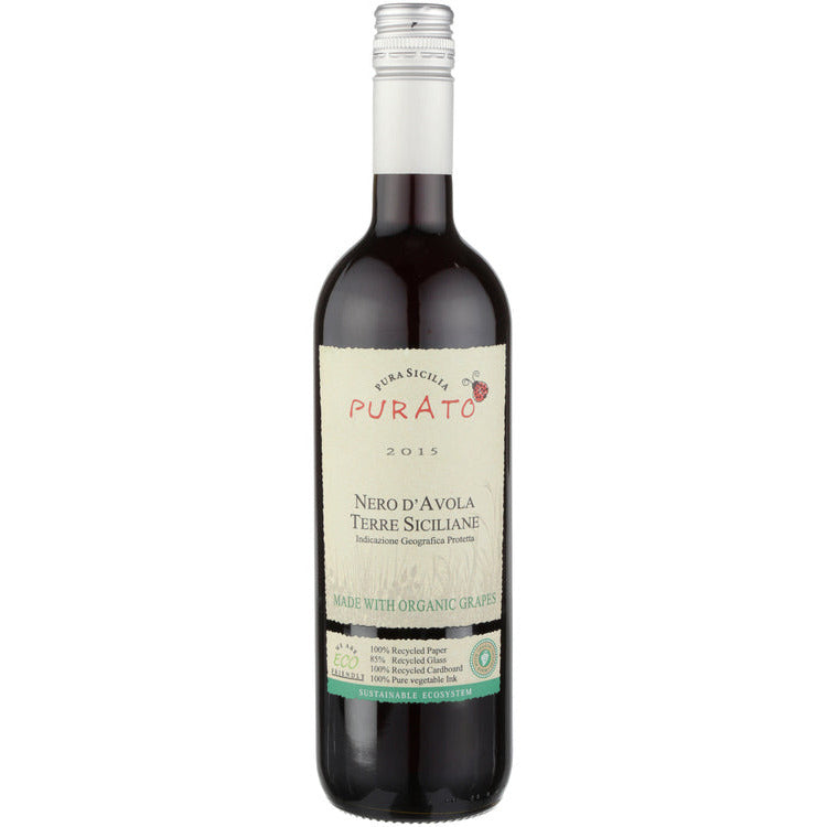 Purato Nero D'Avola Terre Siciliane - Available at Wooden Cork