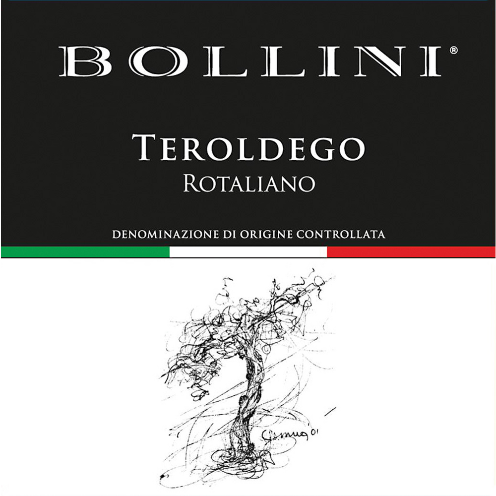Bollini Teroldego Rotaliano Teroldego 750ml - Available at Wooden Cork