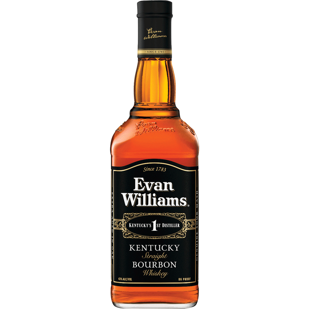 Evan Williams Bourbon Whiskey - Available at Wooden Cork