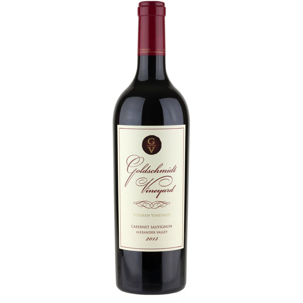 Goldschmidt Vineyard Cabernet Sauvignon Yoeman Vineyard Alexander Valley - Available at Wooden Cork