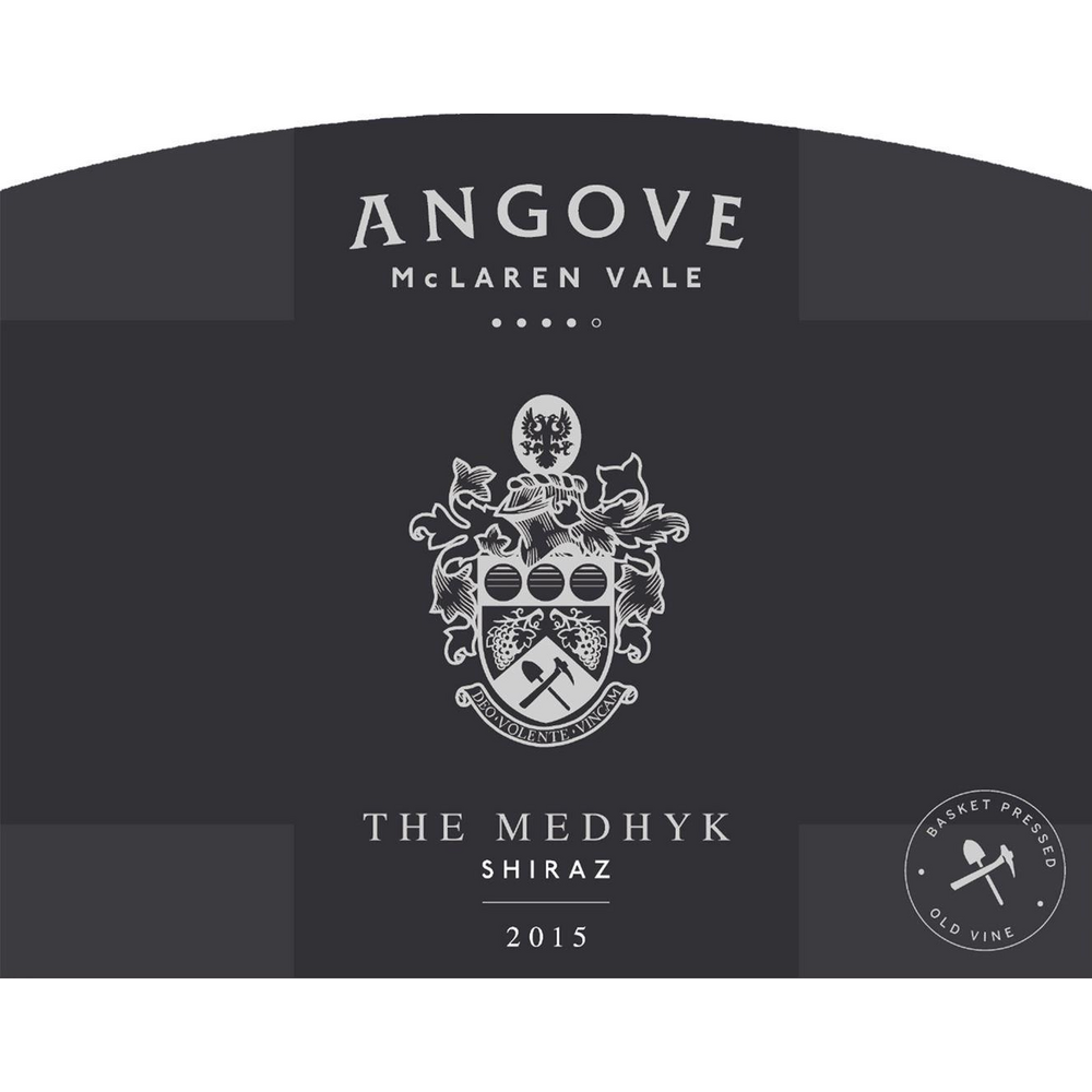 Angove McLaren Vale The Medhyk Shiraz 750ml - Available at Wooden Cork