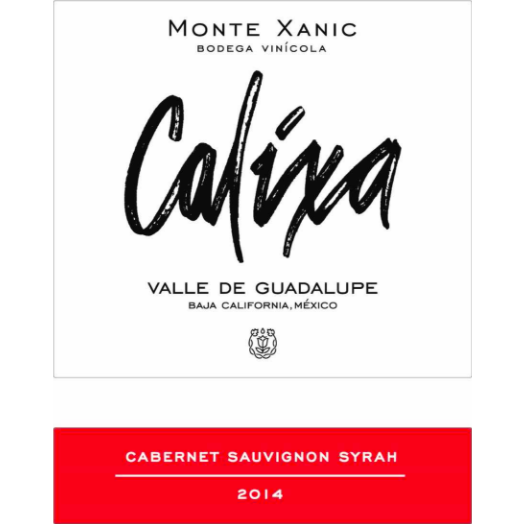 Monte Xanic Calixa Valle De Guadalupe Cabernet-Syrah 750ml - Available at Wooden Cork