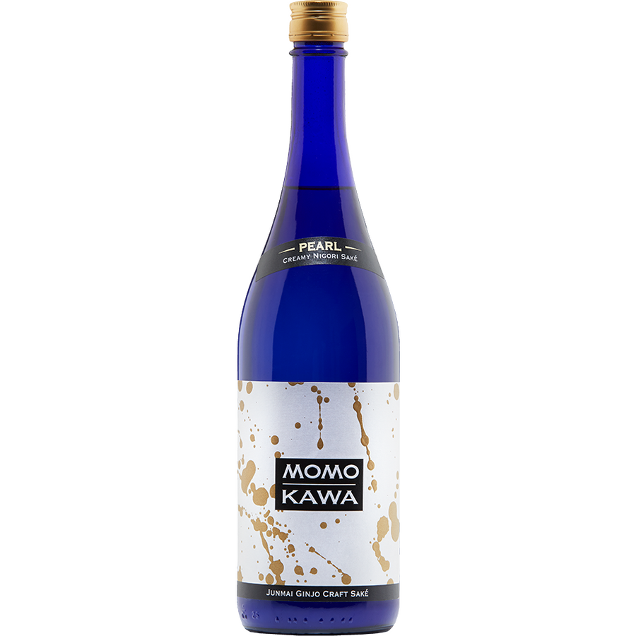 Momokawa Pearl Nigori Genshu Sake 750ml - Available at Wooden Cork