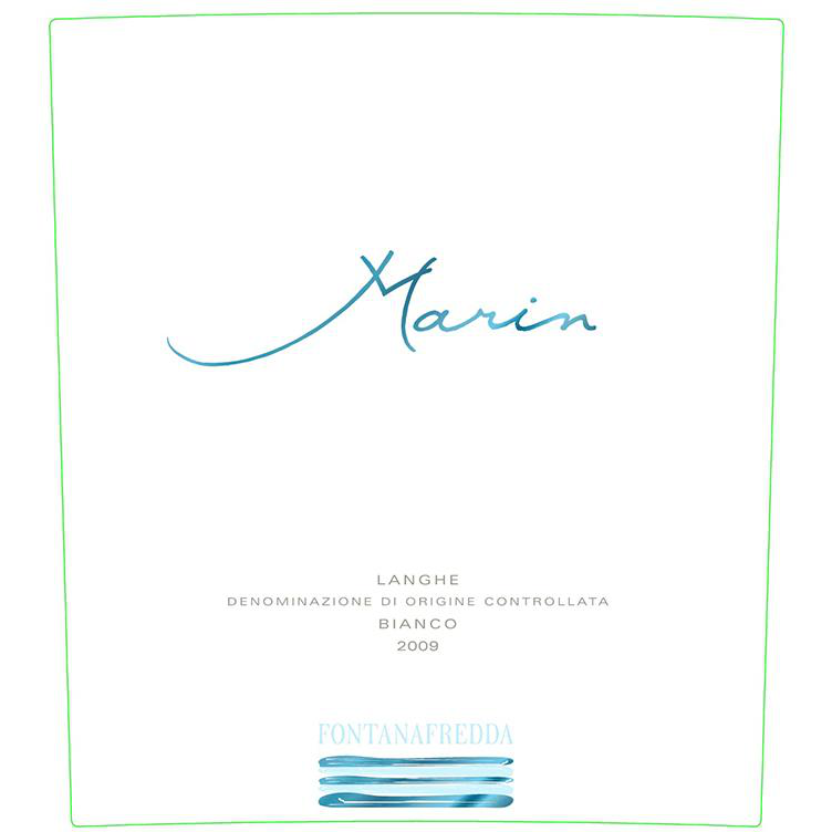 Fontanafredda Langhe Marin White Blend 750ml - Available at Wooden Cork