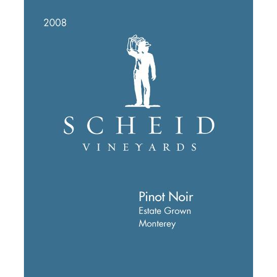 Scheid Vineyards Monterey Pinot Noir 750ml #115 - Available at Wooden Cork