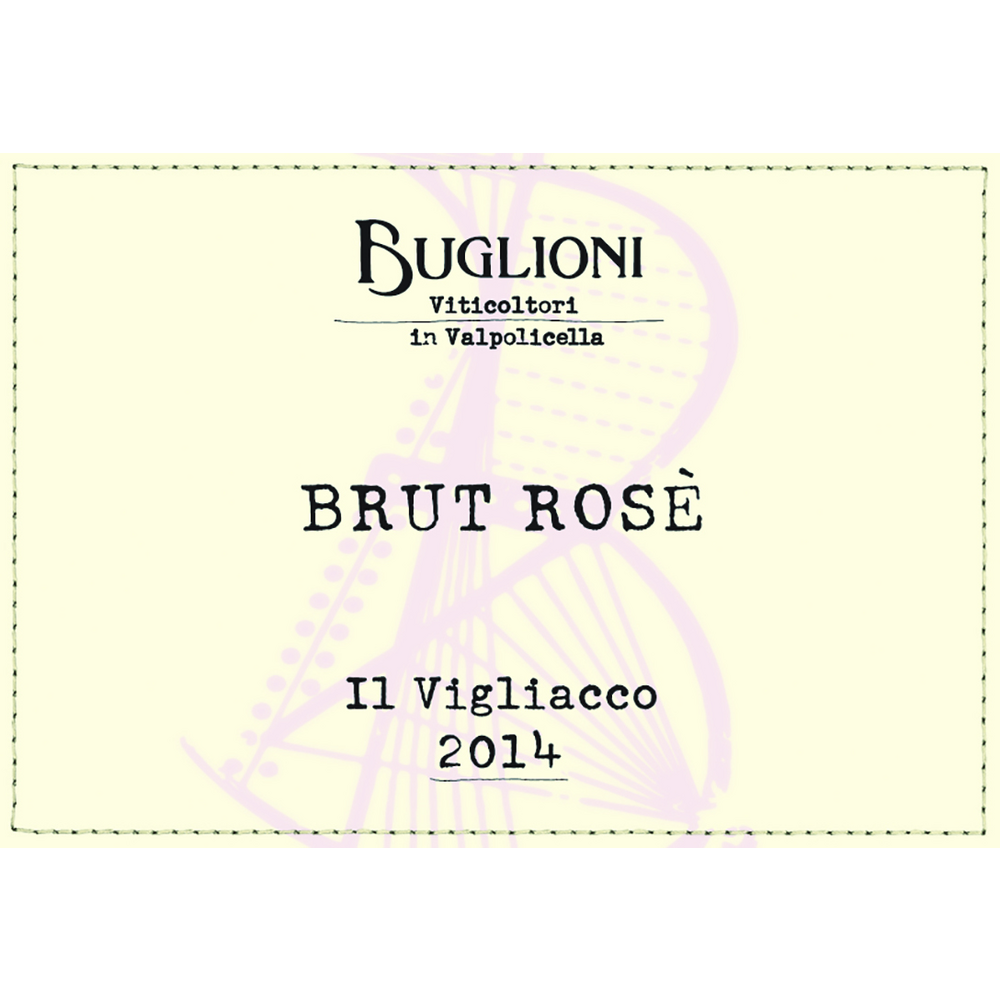 Buglioni Il Vigliaco Spumante Brut Rose 750ml - Available at Wooden Cork