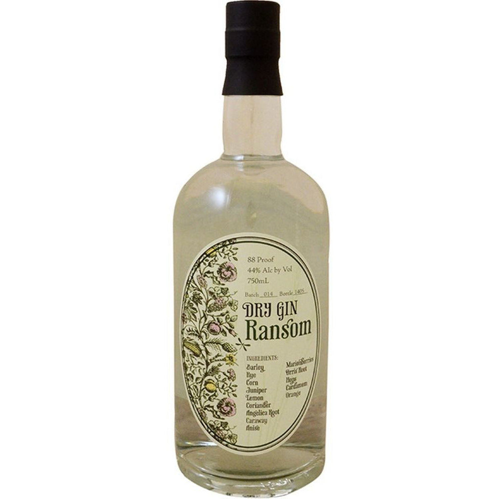 Ransom Dry Gin - Available at Wooden Cork