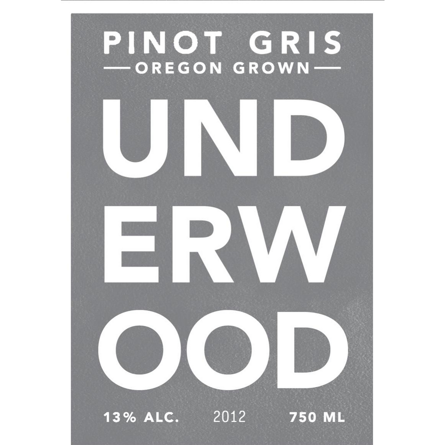 Underwood Cellars Oregon Pinot Gris 750ml - Available at Wooden Cork