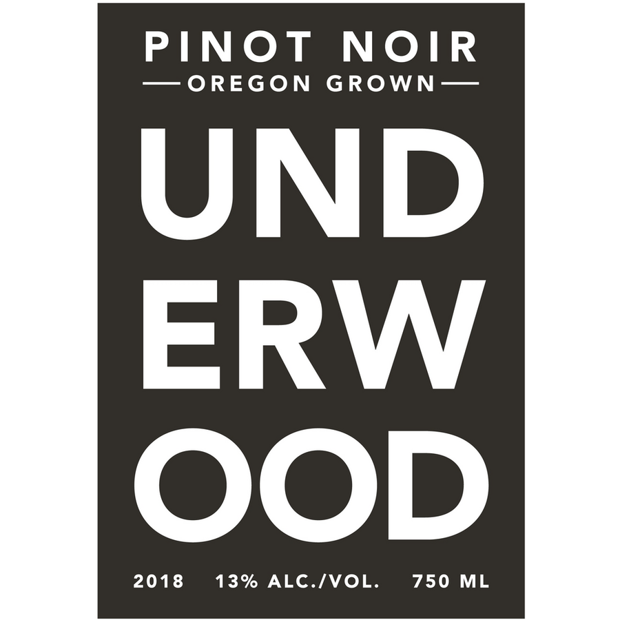 Underwood Cellars Oregon Pinot Noir 750ml - Available at Wooden Cork